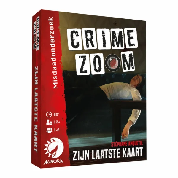 Lucky Duck Games Crime Zoom Case 1 - Zijn Laatste Kaart Discount