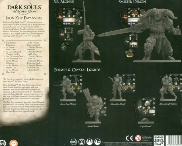 Steamforged Games Dark Souls The Board Game Iron Keep Expansion Online