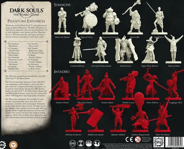 Steamforged Games Dark Souls The Board Game: Phantoms Expansion Fashion