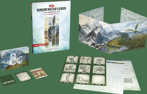 Wizards of the Coast D&D 5.0: Dungeon Master'S Screen Wilderness Kit Flash Sale