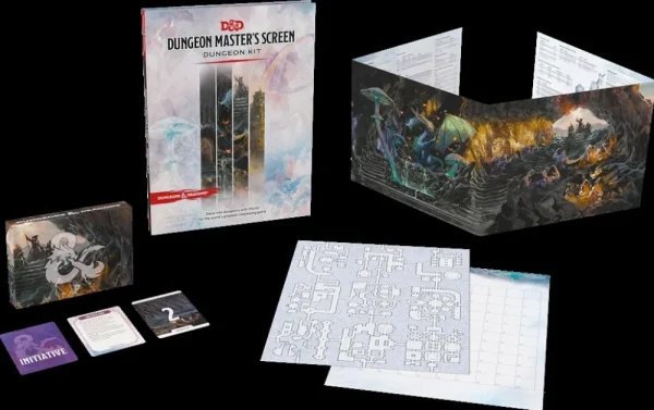 Wizards of the Coast D&D 5.0: Dungeon Master'S Screen Wilderness Kit Dungeon Kit Cheap