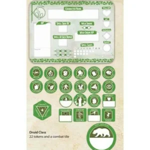 D&D Druid Token Set Best Sale