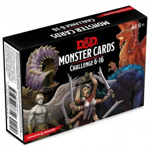 Gale Force 9 D&D Monster Card Deck Levels 6-16 (74 Cards) New