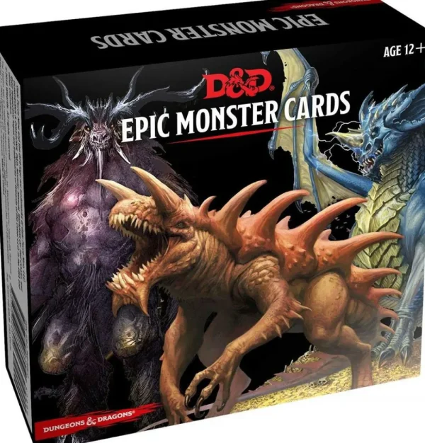 Gale Force 9 D&D Monster Cards - Epic Monster (77) Clearance