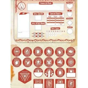D&D Sorcerer Token Set Fashion