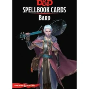 Gale Force 9 D&D Spellbook Cards - Bard (128 Cards) Hot