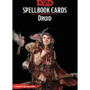 Gale Force 9 D&D Spellbook Cards - Druid (131 Cards) Online