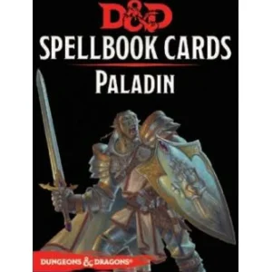 Gale Force 9 D&D Spellbook Cards - Paladin (69 Cards) Sale