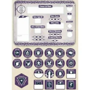 D&D Warlock Token Set Cheap