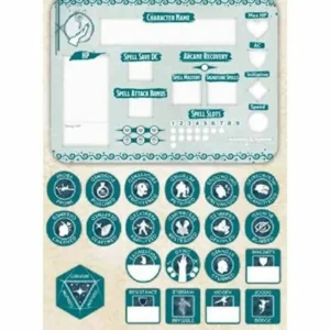 D&D Wizard Token Set New