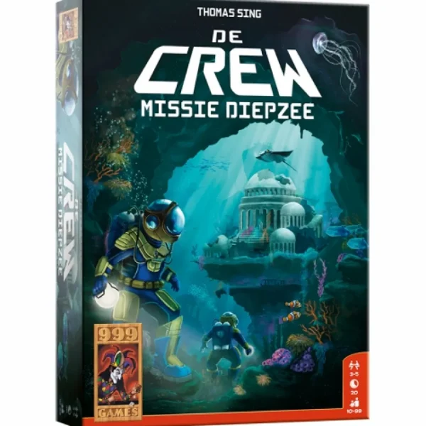 999 Games De Crew Missie Diepzee - Kaartspel Fashion