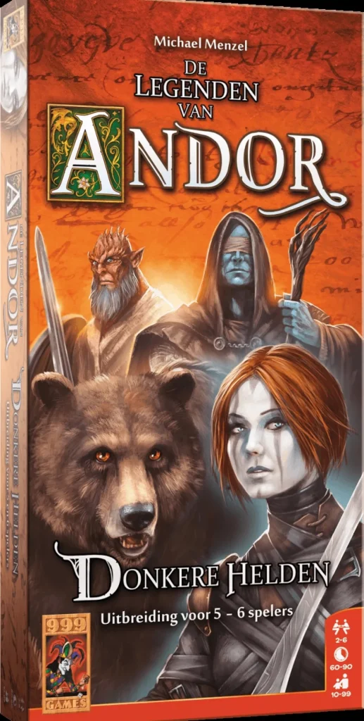 999 Games De Legenden Van Andor: Donkere Helden 5/6 - Bordspel Cheap