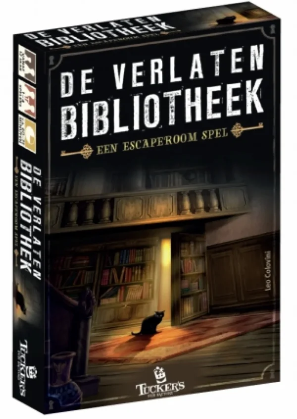 Tucker's Fun Factory De Verlaten Bibliotheek - Een Escaperoom Spel Shop