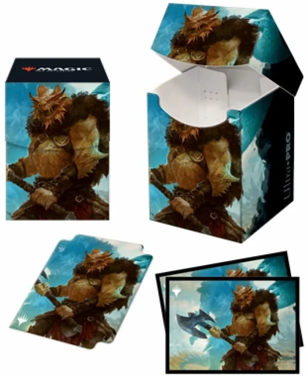 Ultra Pro Deckbox & Sleeves Mtg Commander Adventures In V1 New