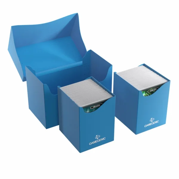Gamegenic Deckbox: Double Deck Holder 200+ Xl Blue Store