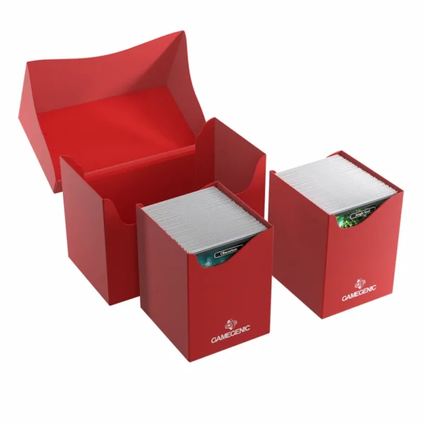 Gamegenic Deckbox: Double Deck Holder 200+ Xl Red Shop