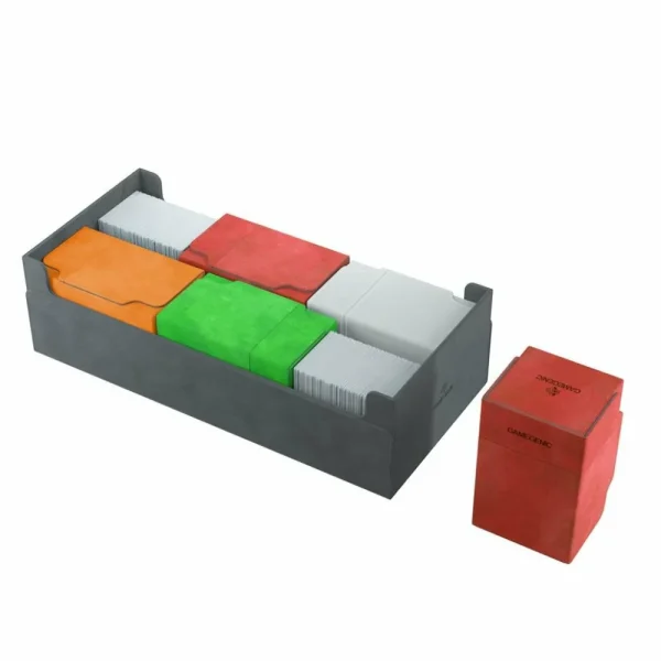Gamegenic Deckbox: Dungeon 1100+ Convertible Midnight Gray Outlet