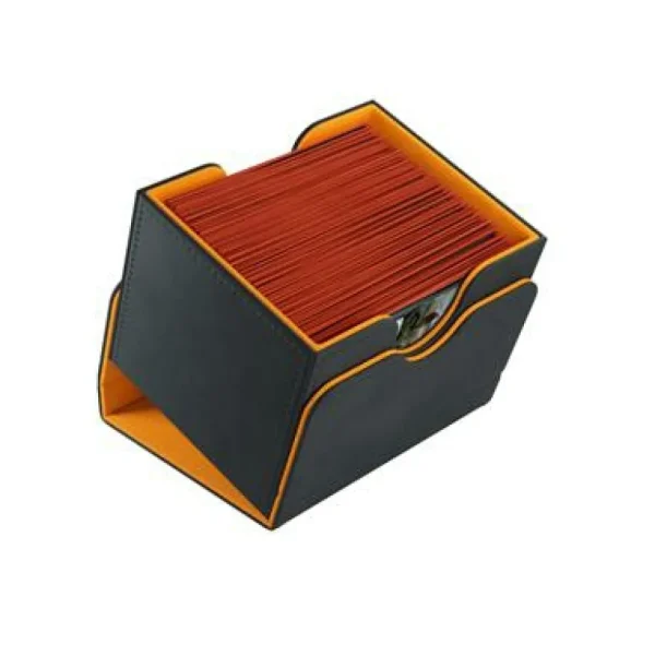 Gamegenic Deckbox: Sidekick 100+ Xl Convertible Black/Orange Shop
