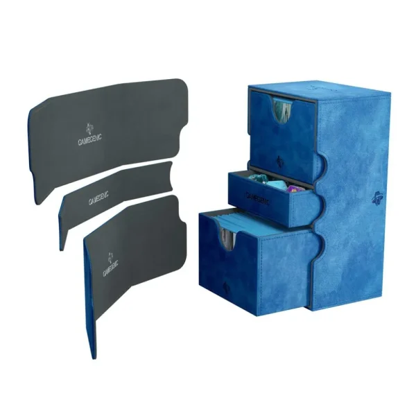 Gamegenic Deckbox: Stronghold 200+ Convertible Blue Discount