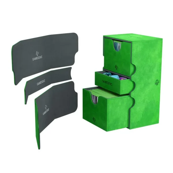 Gamegenic Deckbox: Stronghold 200+ Convertible Green Online
