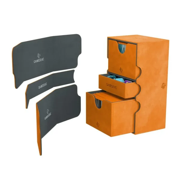 Gamegenic Deckbox: Stronghold 200+ Convertible Orange Sale