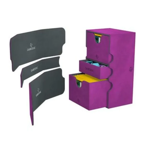 Gamegenic Deckbox: Stronghold 200+ Convertible Purple Fashion