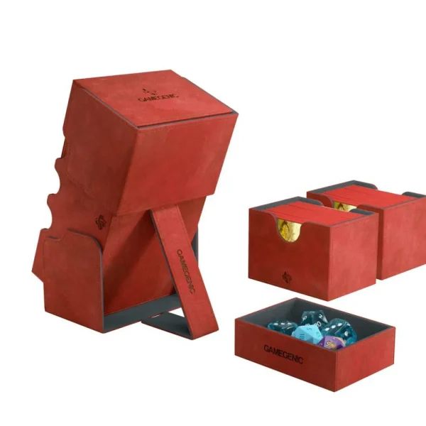 Gamegenic Deckbox: Stronghold 200+ Convertible Red Hot