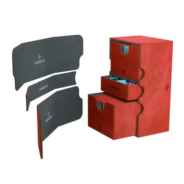 Gamegenic Deckbox: Stronghold 200+ Convertible Red Hot
