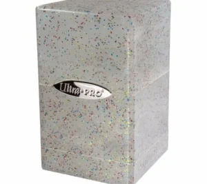 Ultra Pro Deckbox Tower Satin - Glitter Clear Sale