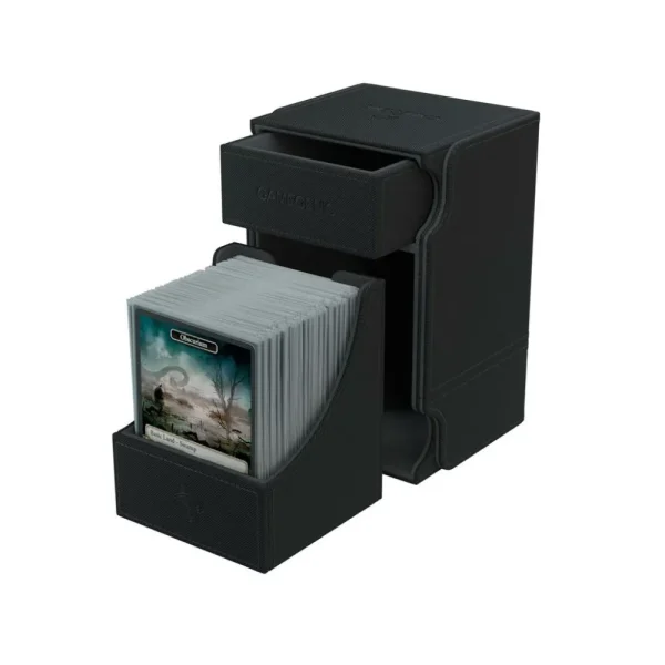 Gamegenic Deckbox: Watchtower 100+ Convertible Black Cheap