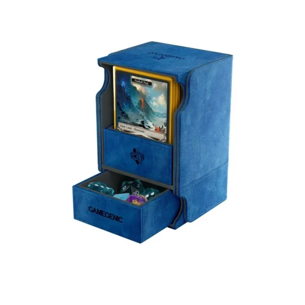 Gamegenic Deckbox: Watchtower 100+ Convertible Blue Online