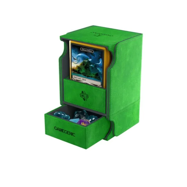 Gamegenic Deckbox: Watchtower 100+ Convertible Green New
