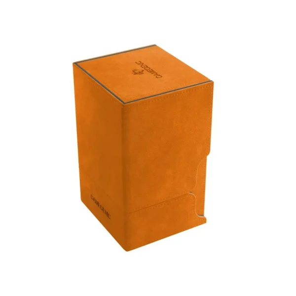 Gamegenic Deckbox: Watchtower 100+ Convertible Orange Clearance