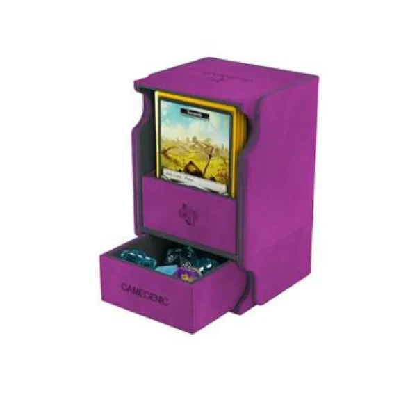 Gamegenic Deckbox: Watchtower 100+ Convertible Purple Best Sale