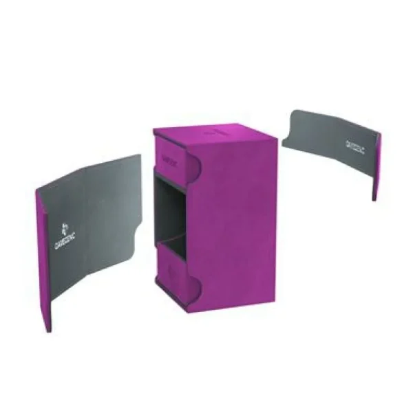 Gamegenic Deckbox: Watchtower 100+ Convertible Purple Best Sale