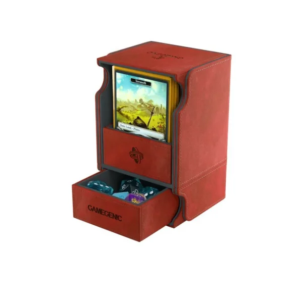 Gamegenic Deckbox: Watchtower 100+ Convertible Red Online