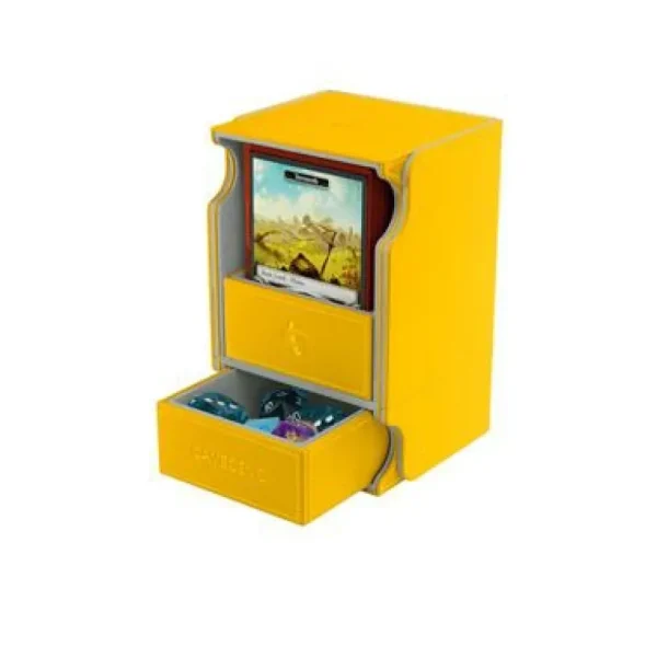 Gamegenic Deckbox: Watchtower 100+ Convertible Yellow Hot