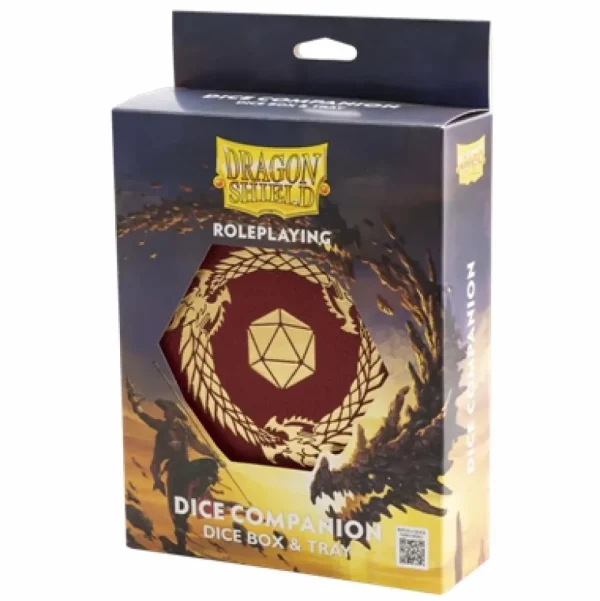 Arcane Tinmen Dice Companion - Blood Red Hot