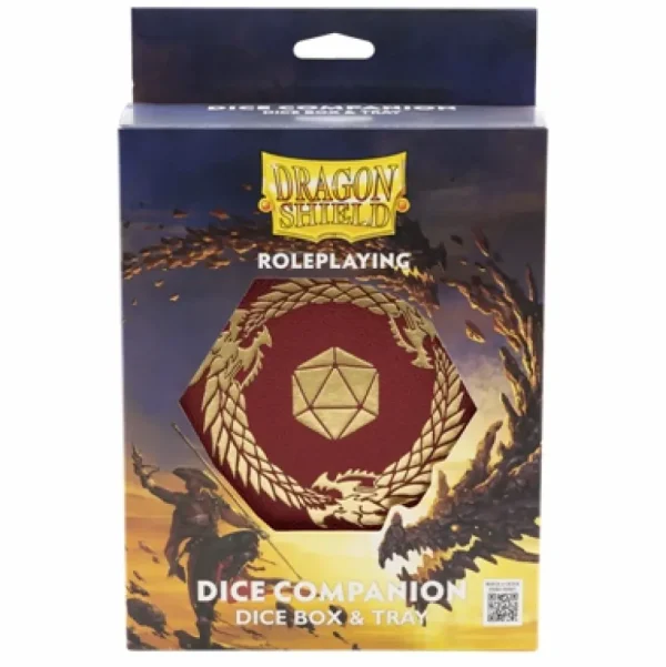 Arcane Tinmen Dice Companion - Blood Red Hot