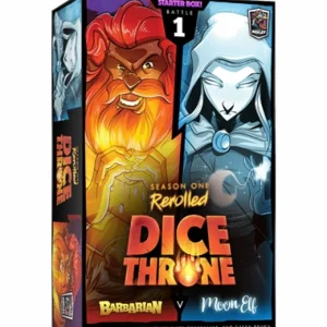 Roxley Games Dice Throne S1 Rerolled Barbarian Vs Moon Elf Best