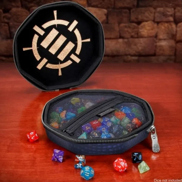 Enhance Gaming Dice Tray & Case Collector'S Edition (Blue) New