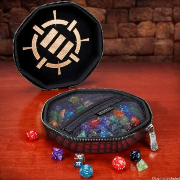 Enhance Gaming Dice Tray & Case Collector'S Edition (Red) New