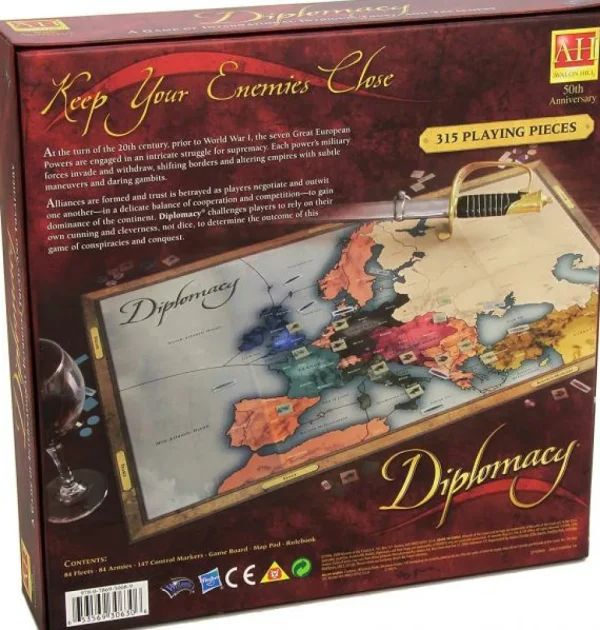 Renegade Diplomacy New Edition- Bordspel Online