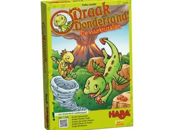 HABA Draak Dondertand - De Vuurkristallen New