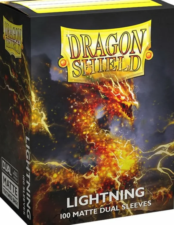 Arcane Tinmen Dragon Shield - Lightning Matte Dual (100 Stuks) Clearance