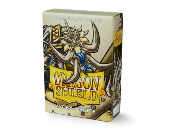 Arcane Tinmen Dragon Shield - Small: Ivory Matte (60) Clearance