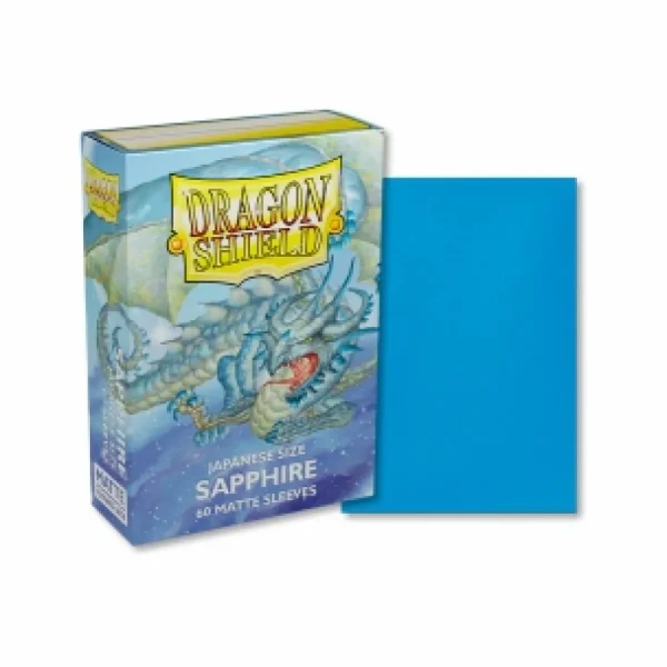Arcane Tinmen Dragon Shield - Small Sapphire Matte (60) Best Sale