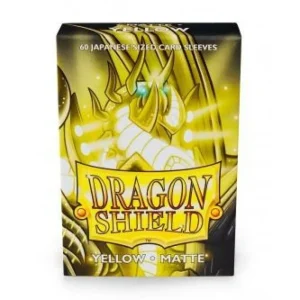 Arcane Tinmen Dragon Shield - Small: Yellow Matte (60) Discount