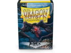Arcane Tinmen Dragon Shield - Standard: Black Matte (100) New