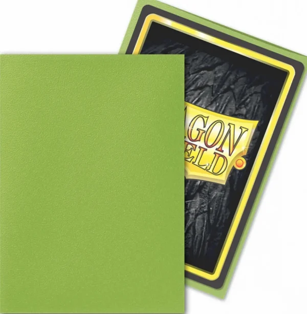 Arcane Tinmen Dragon Shield - Standard Lime Matte (100) Clearance
